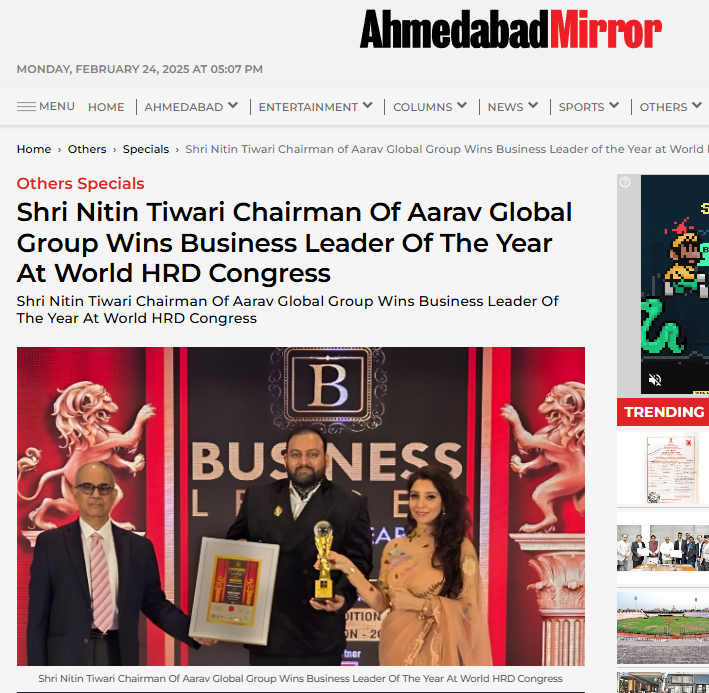 Gallery 48 Nitin Tiwari Aarav Global Group- AhmedabadMirror