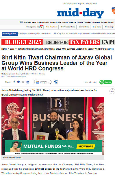 Gallery 59 Nitin Tiwari Aarav Global Group Mid day