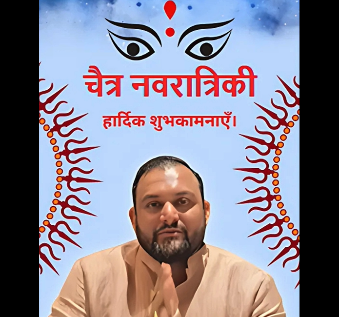 Chaitra Navratri Wishes from Nitin Tiwari AGG Chairman