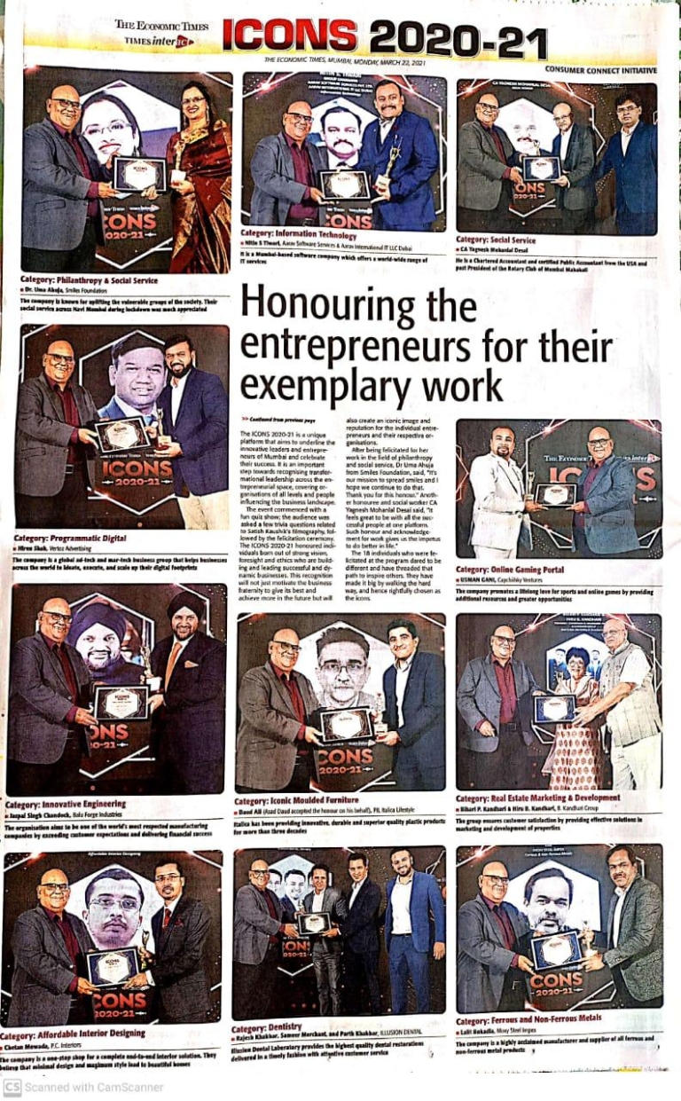 Gallery 119 Celebrating Excellence: Satish Kaushik honors entrepreneurs for their outstanding contributions and exemplary work.
