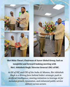 Nitin Tiwari Aarav Global Group and Abhishek Singh