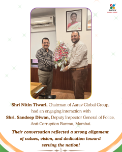 Nitin Tiwari and Shri. Sandeep Diwan